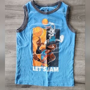 Space Jam Tune Squad Tank Looney Toons Boys Top